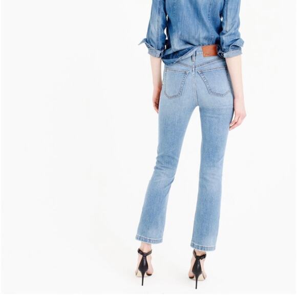 J. Crew Billie Demi-Boot Crop Jeans - Picture 2 of 10